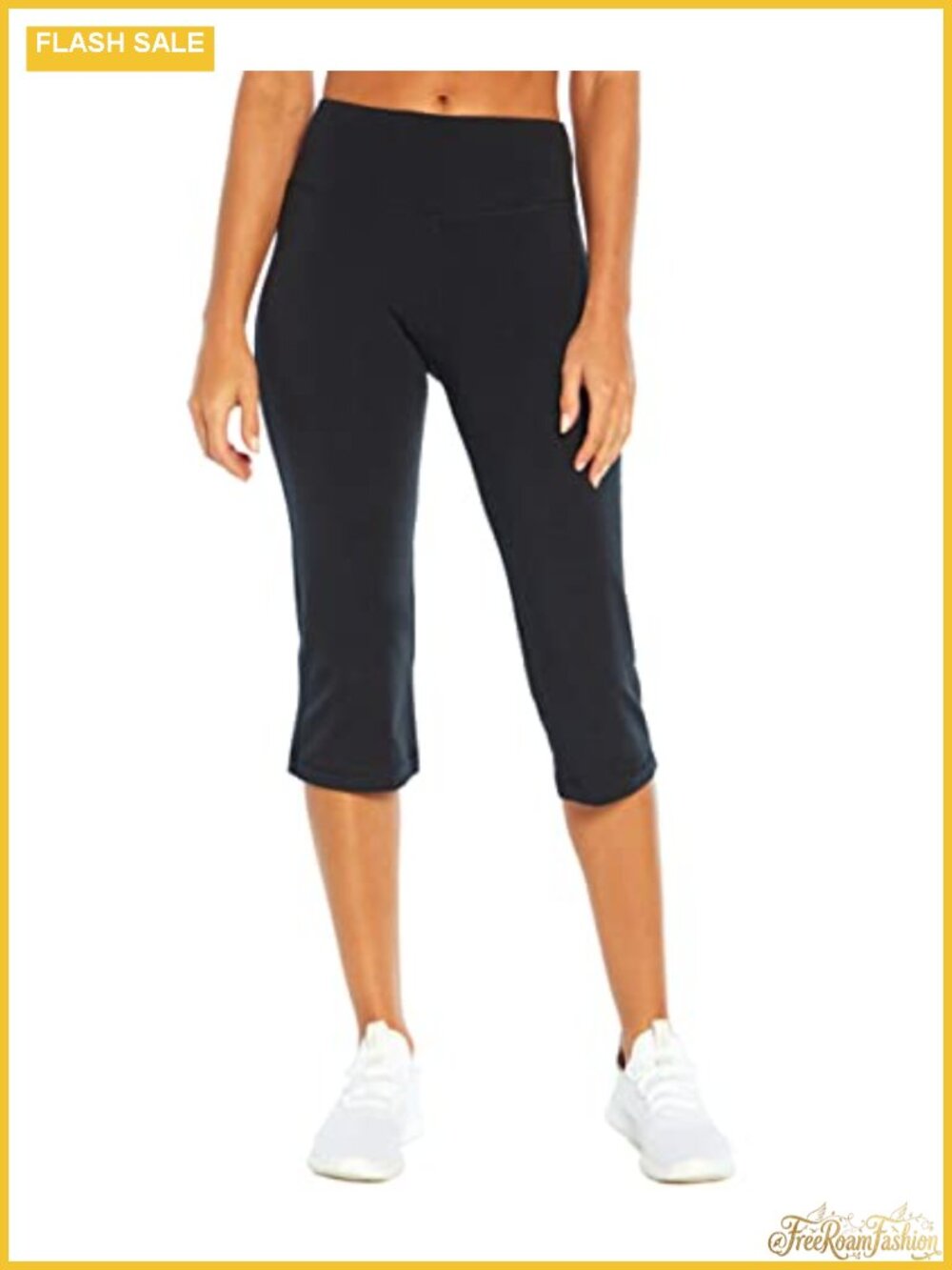 Tummy Control Capri Legging High-Rise Slimming Compression